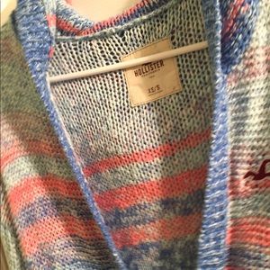 Hollister pastel colored cardigan